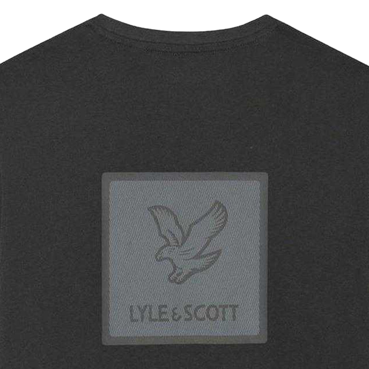 Gunmetal - Lifestyle - Lyle & Scott Mens Back Print Regular T-Shirt