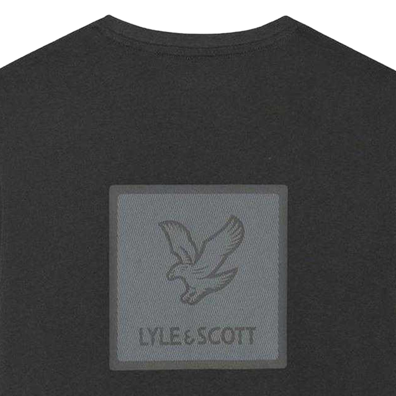 Gunmetal - Lifestyle - Lyle & Scott Mens Back Print Regular T-Shirt