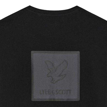 Jet Black - Lifestyle - Lyle & Scott Mens Back Print Regular T-Shirt