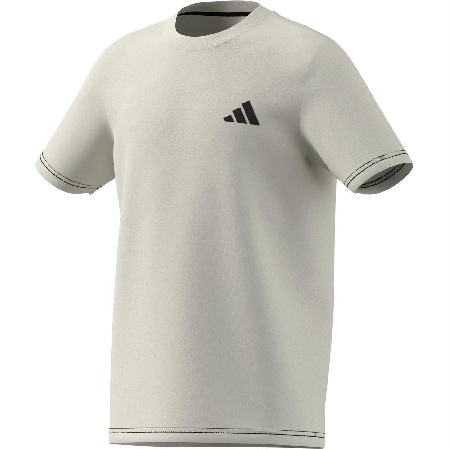 White - Side - Adidas Childrens-Kids Bubblegum Performance T-Shirt