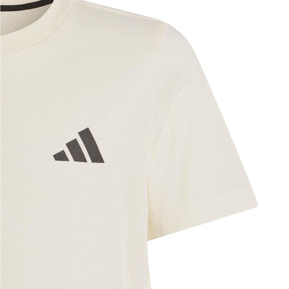 White - Lifestyle - Adidas Childrens-Kids Bubblegum Performance T-Shirt