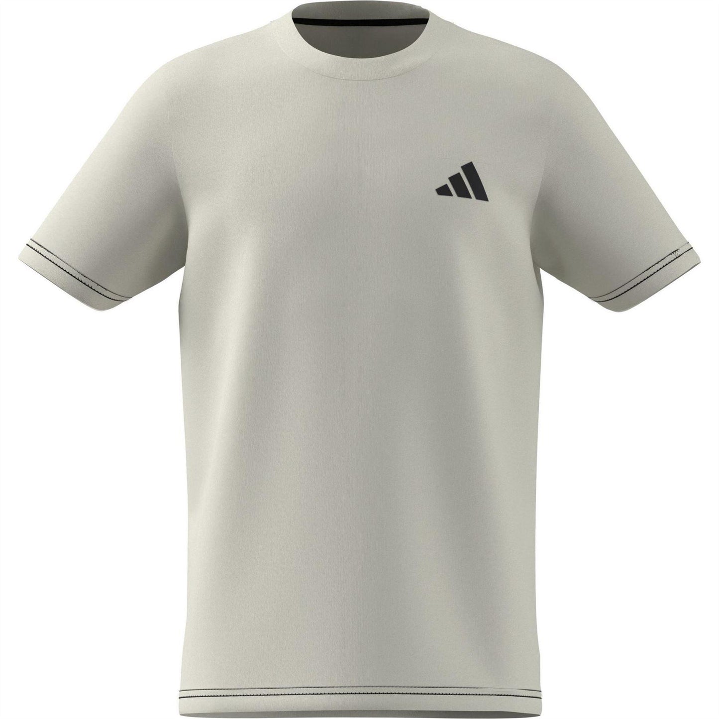 White - Front - Adidas Childrens-Kids Bubblegum Performance T-Shirt