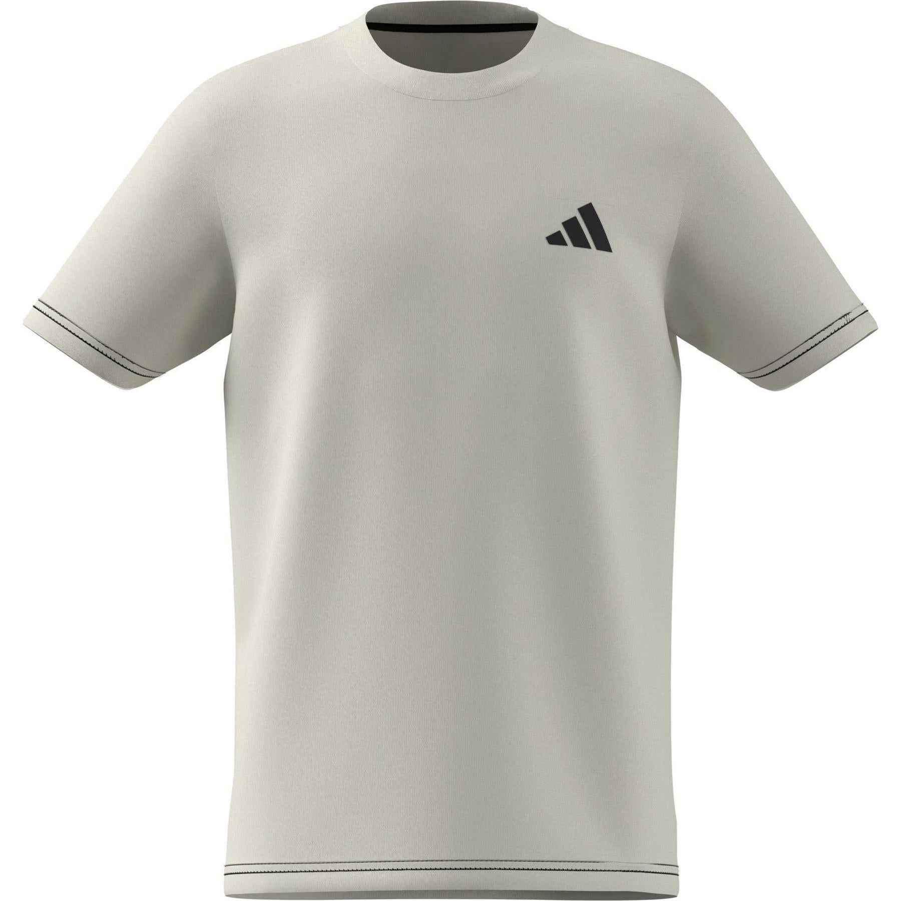 White - Front - Adidas Childrens-Kids Bubblegum Performance T-Shirt