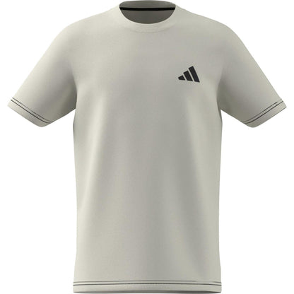 White - Front - Adidas Childrens-Kids Bubblegum Performance T-Shirt