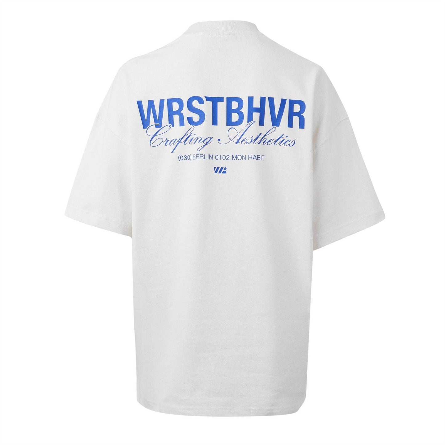 Gardenia - Back - WRSTBHVR Womens-Ladies V13 Oversized T-Shirt