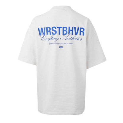 Gardenia - Back - WRSTBHVR Womens-Ladies V13 Oversized T-Shirt