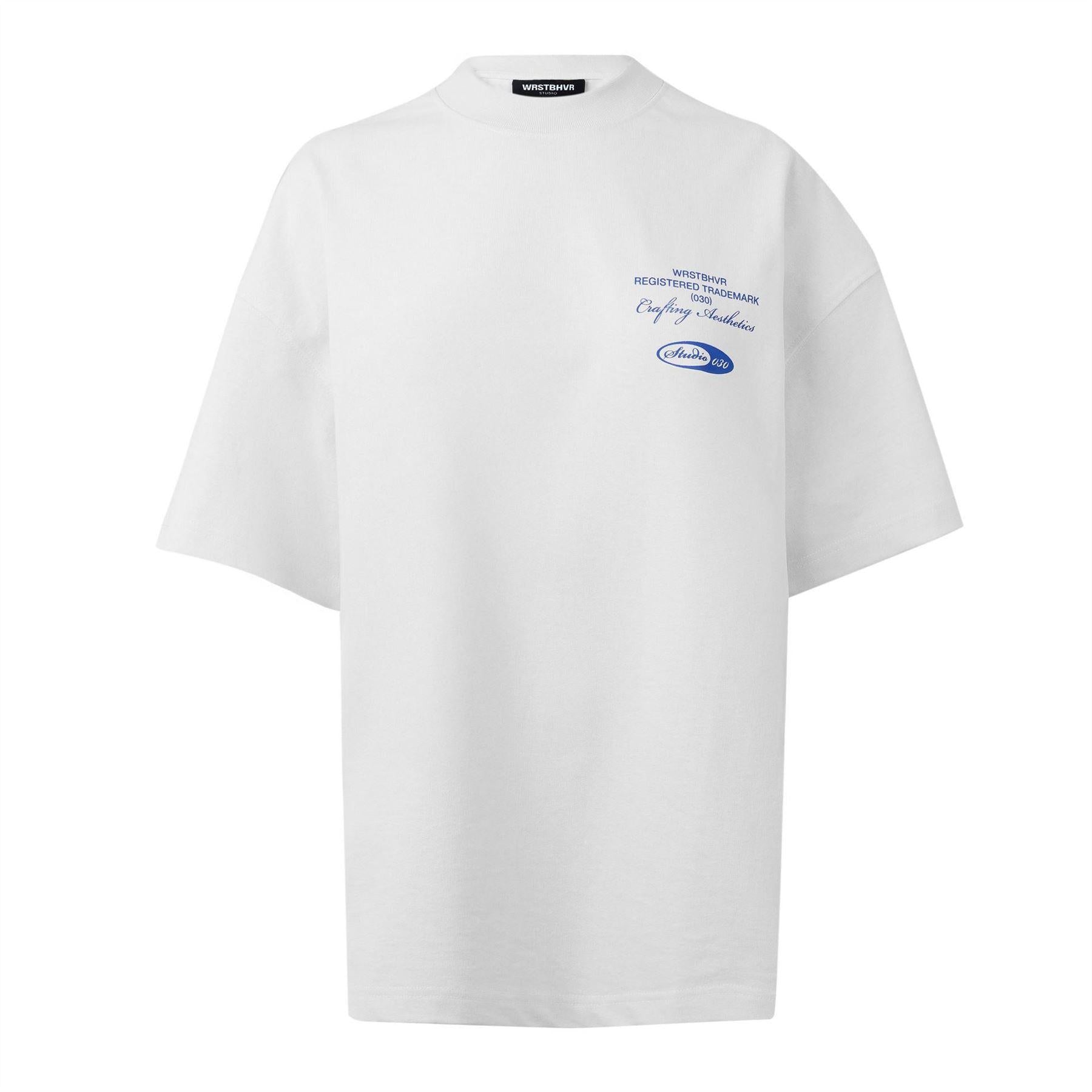Gardenia - Front - WRSTBHVR Womens-Ladies V13 Oversized T-Shirt