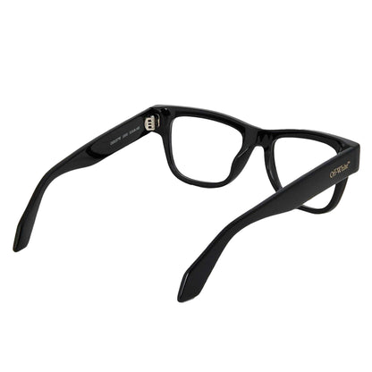 Black - Back - Off White Unisex Adult Style 7W Square Sunglasses