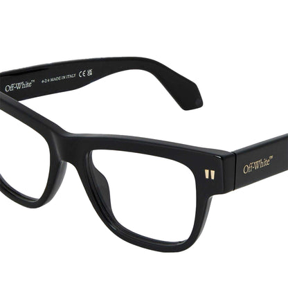 Black - Side - Off White Unisex Adult Style 7W Square Sunglasses