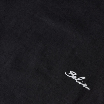 Black - Side - Belier Mens Logo T-Shirt