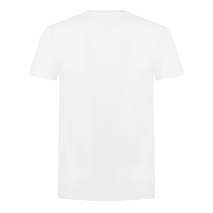 White - Back - Belier Childrens-Kids Plain Mercerised Cotton T-Shirt