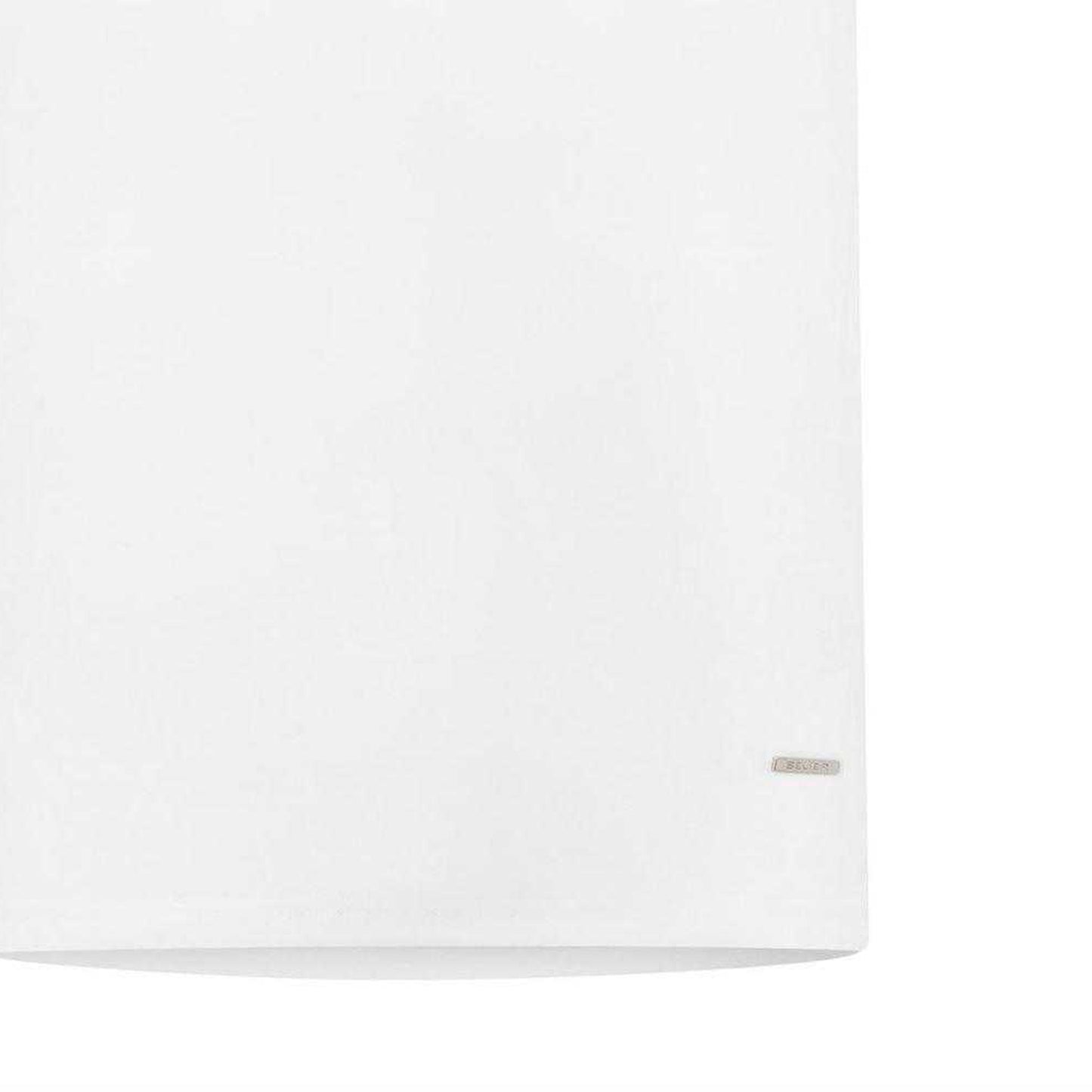 White - Lifestyle - Belier Childrens-Kids Plain Mercerised Cotton T-Shirt