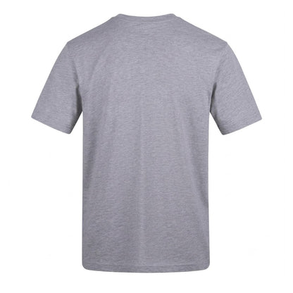 Grey - Back - Plain Lazy Womens-Ladies Girl Power Printed T-Shirt