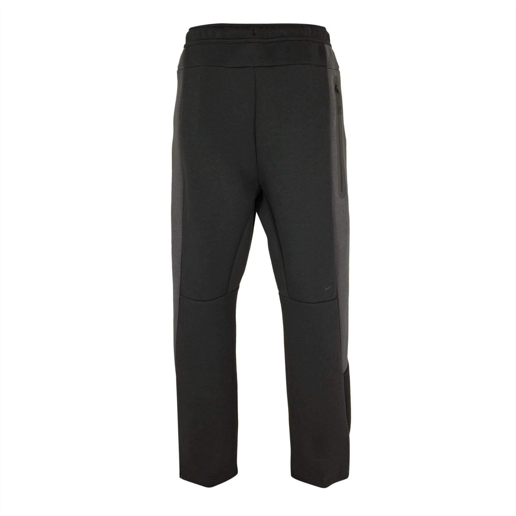 Black - Back - Nike Mens Fleece Jogging Bottoms