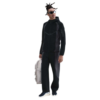 Black - Pack Shot - Nike Mens Fleece Jogging Bottoms