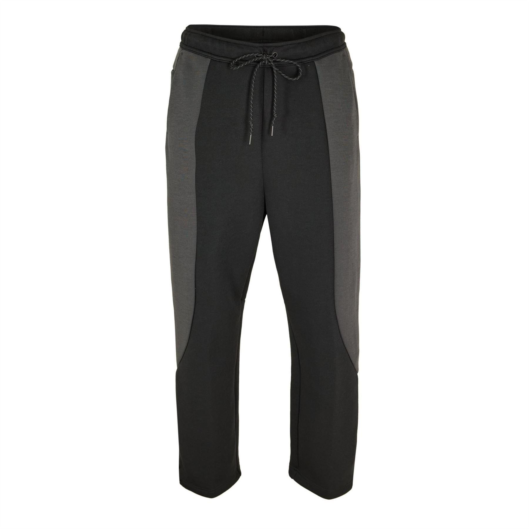 Black - Front - Nike Mens Fleece Jogging Bottoms
