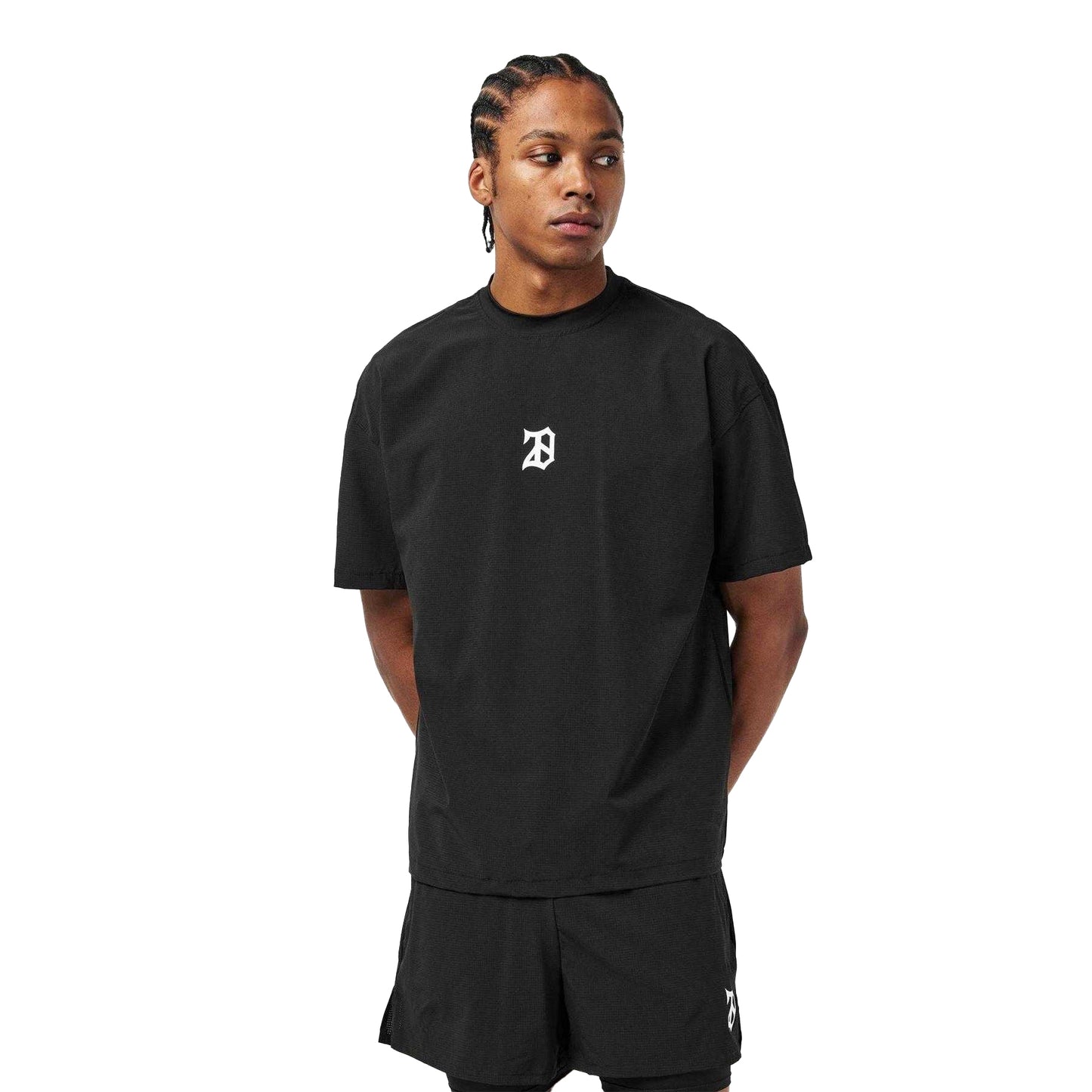 Black - Lifestyle - 28 Club Mens Graphic Print T-Shirt
