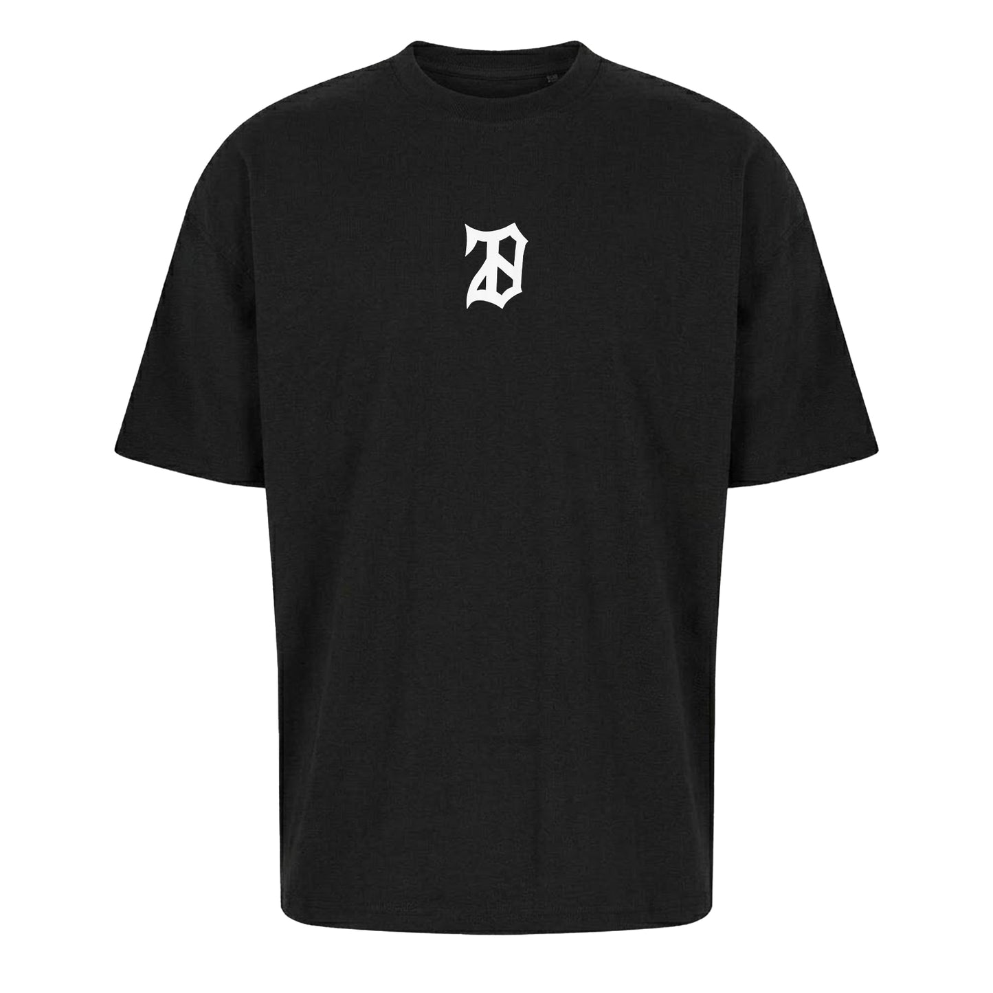 Black - Front - 28 Club Mens Graphic Print T-Shirt