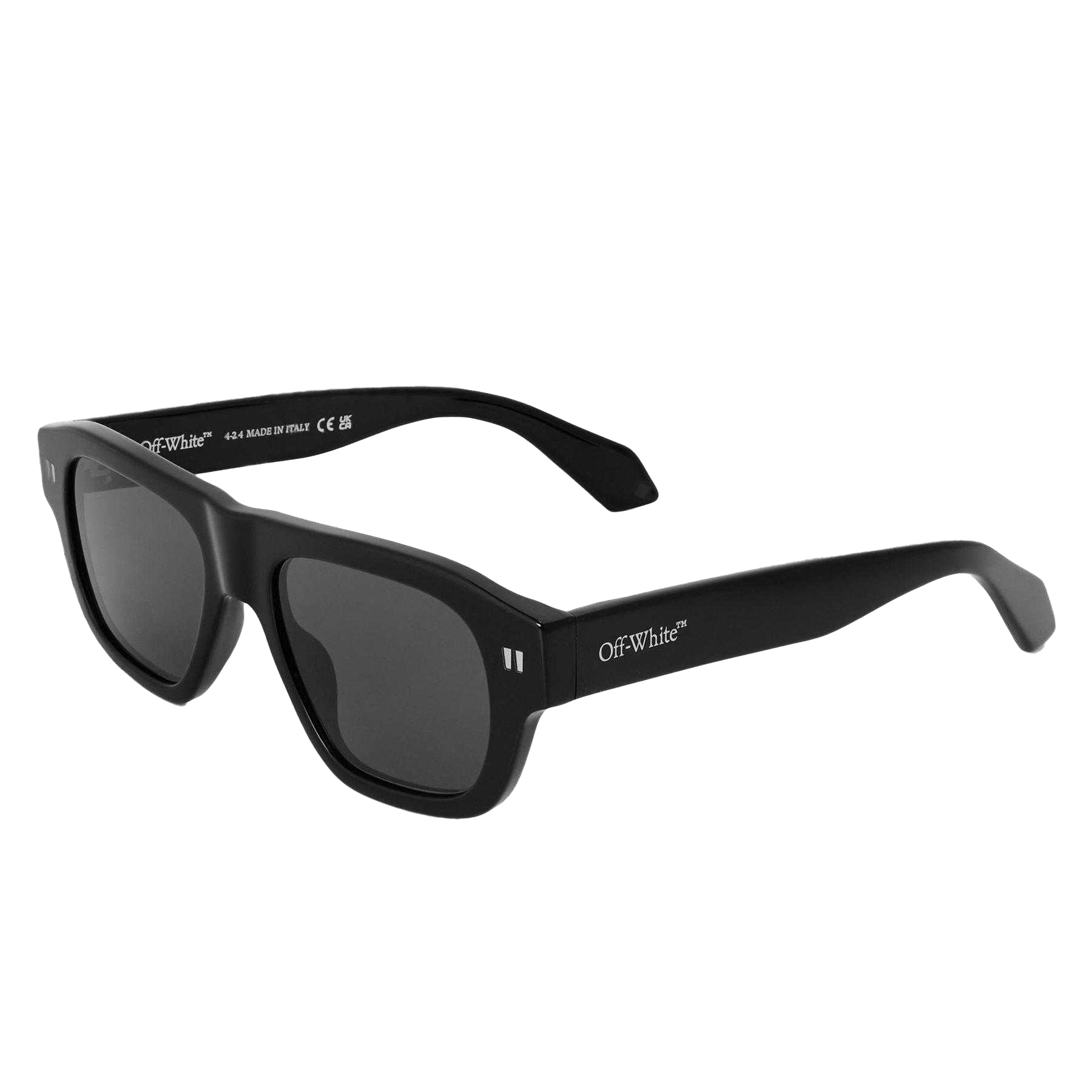 Black-Dark Grey - Front - Off White Womens-Ladies Providence Sunglasses