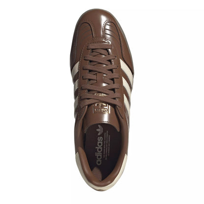 Brown - Side - Adidas Mens Gazelle Low Trainers