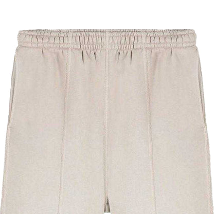 Oat - Back - Represent Mens Fleece Stepped Joggers