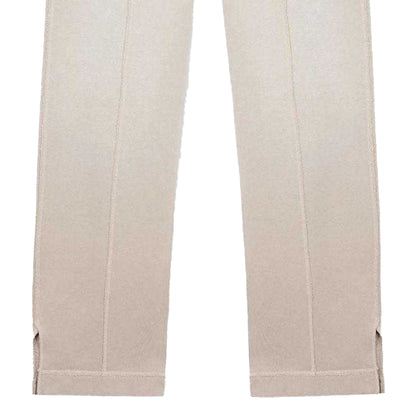 Oat - Side - Represent Mens Fleece Stepped Joggers