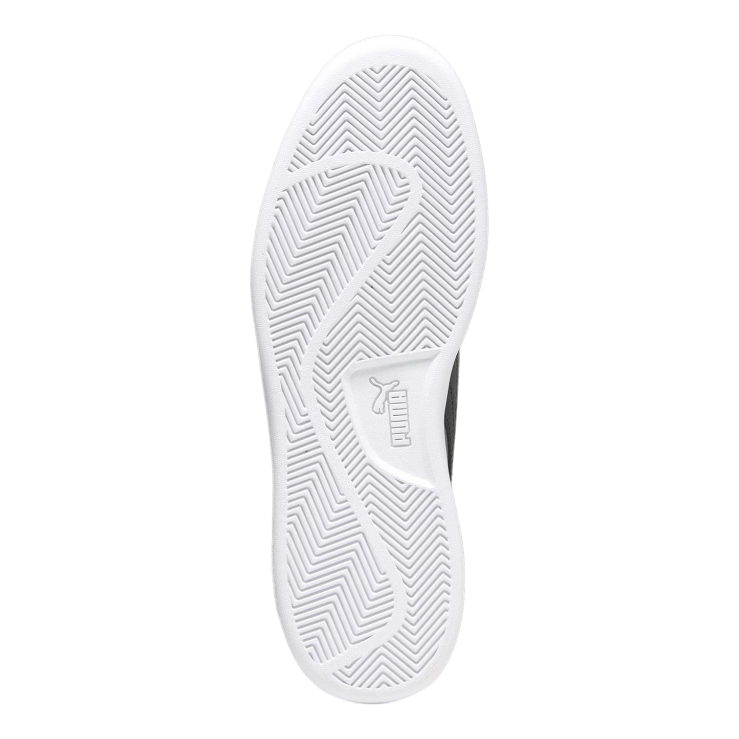 Grey-Black-White - Lifestyle - Puma Mens Smash 3.0 Synthetic Nubuck Low Flat Trainers
