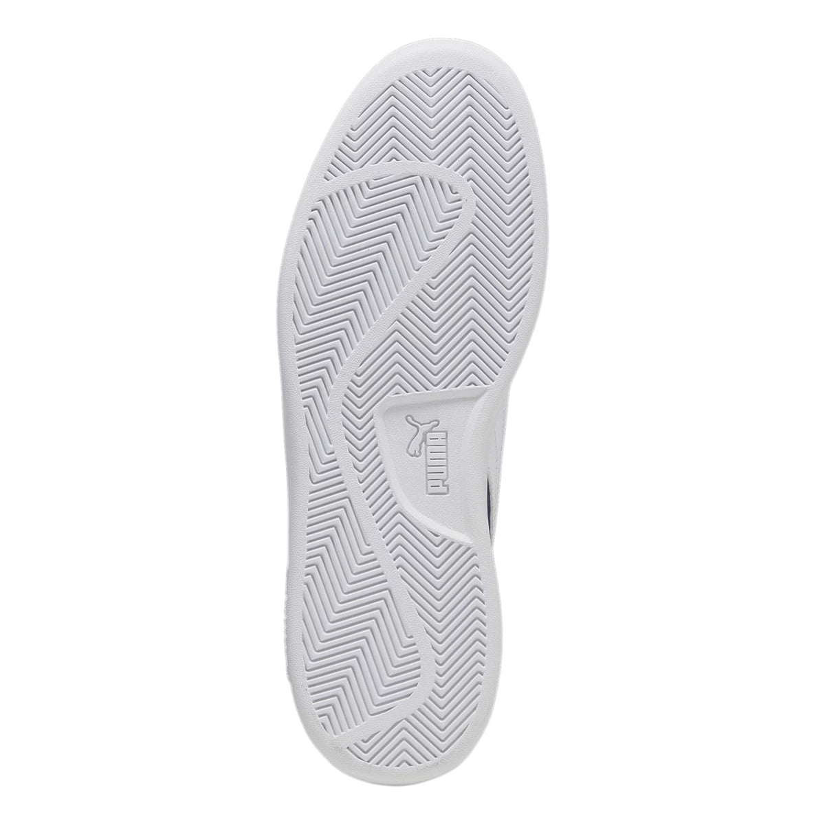 Navy-White - Lifestyle - Puma Mens Smash 3.0 Synthetic Nubuck Low Flat Trainers