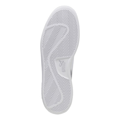Navy-White - Lifestyle - Puma Mens Smash 3.0 Synthetic Nubuck Low Flat Trainers