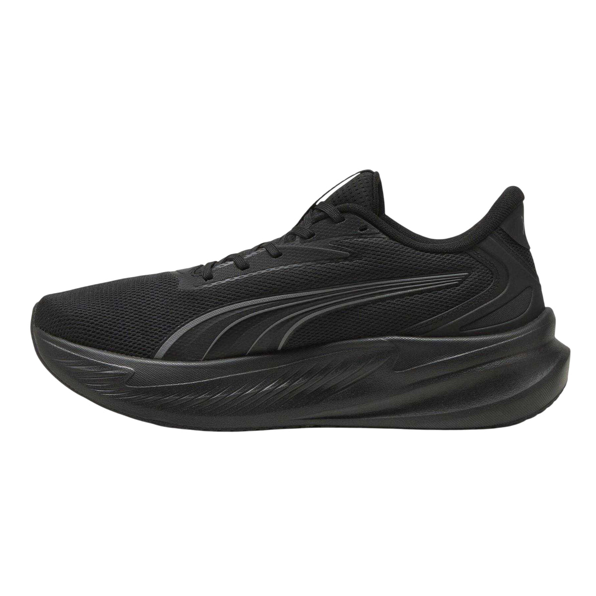 Black-Grey - Back - Puma Mens Maxstride Lite Trainers