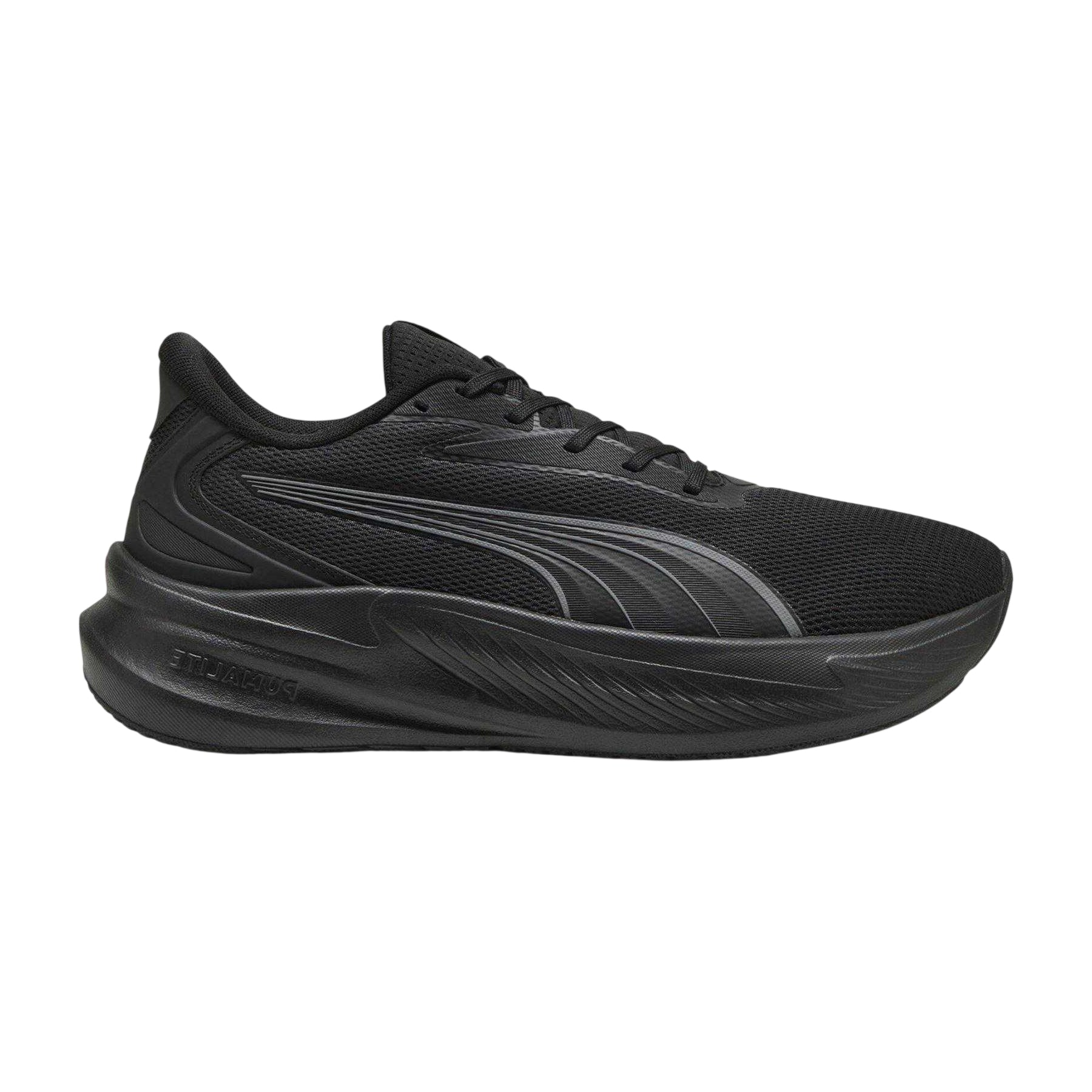 Black-Grey - Front - Puma Mens Maxstride Lite Trainers