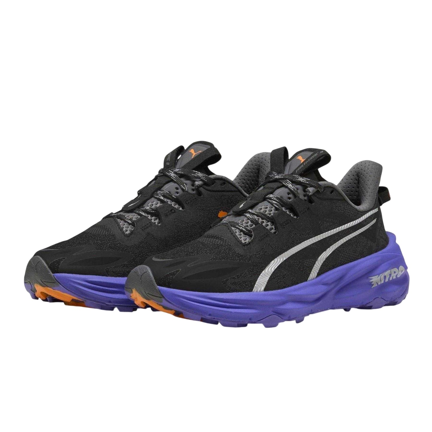 Black - Pack Shot - Puma Womens-Ladies Fast Trac Nitro 3 Shoes