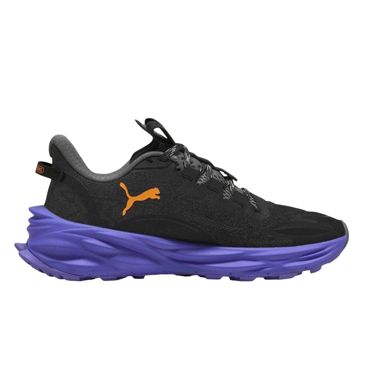Black - Front - Puma Womens-Ladies Fast Trac Nitro 3 Shoes