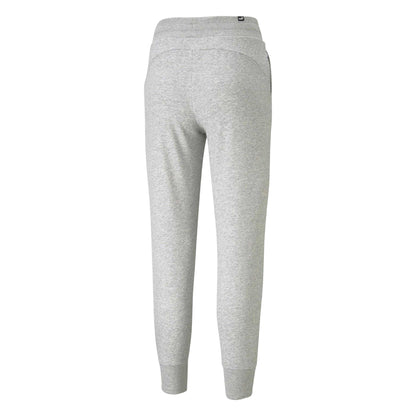 Light Grey - Back - Puma Mens ESS Tapered Sweatpants