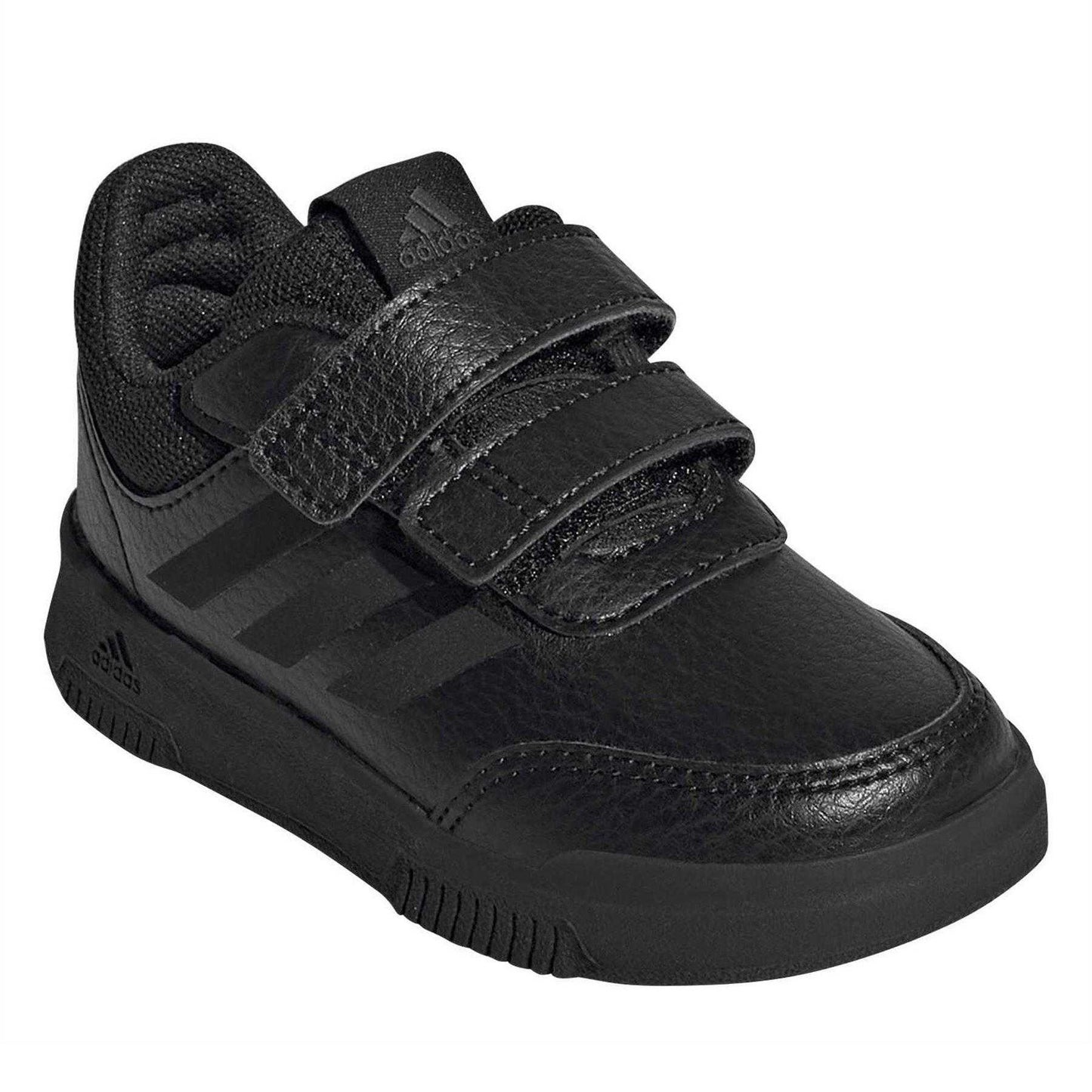 Core Black-Grey - Pack Shot - Adidas Childrens-Kids Tensaur Sport 2.0 Synthetic Leather Trainers