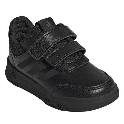 Core Black-Grey - Pack Shot - Adidas Childrens-Kids Tensaur Sport 2.0 Synthetic Leather Trainers