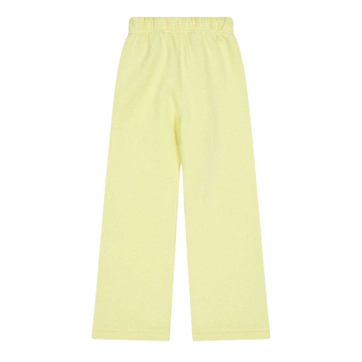 Canary Yellow - Back - Fear Of God Essentials Childrens-Kids Fleece Relaxed Fit Sweatpants