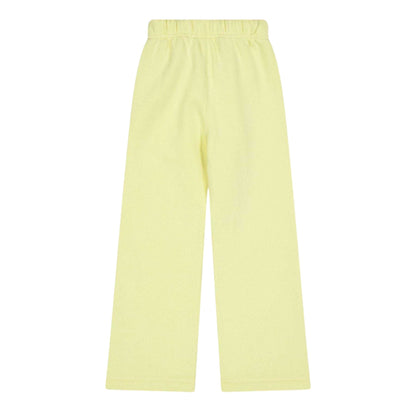 Canary Yellow - Back - Fear Of God Essentials Childrens-Kids Fleece Relaxed Fit Sweatpants