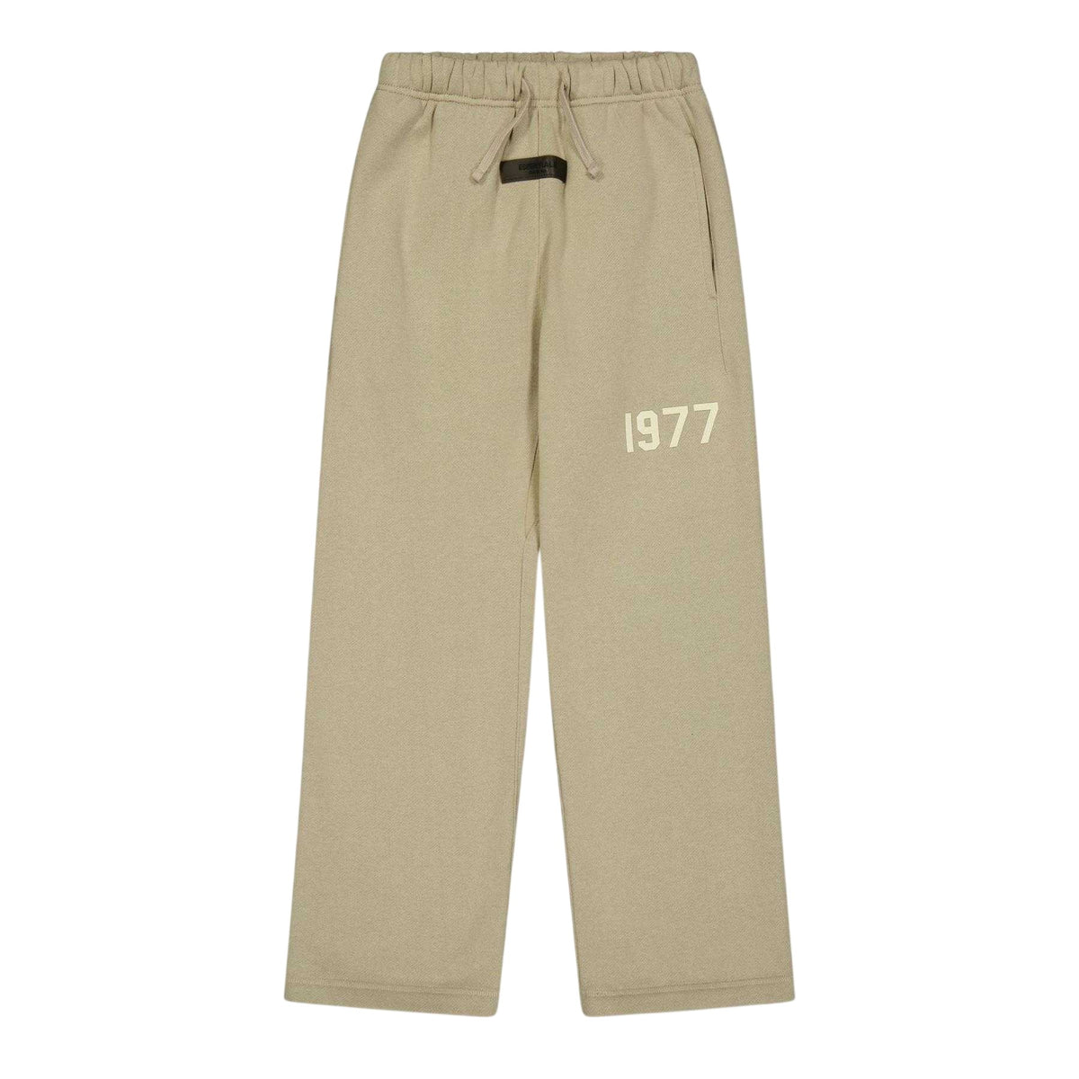 Smoke - Front - Fear Of God Essentials Childrens-Kids Fleece Relaxed Fit Sweatpants