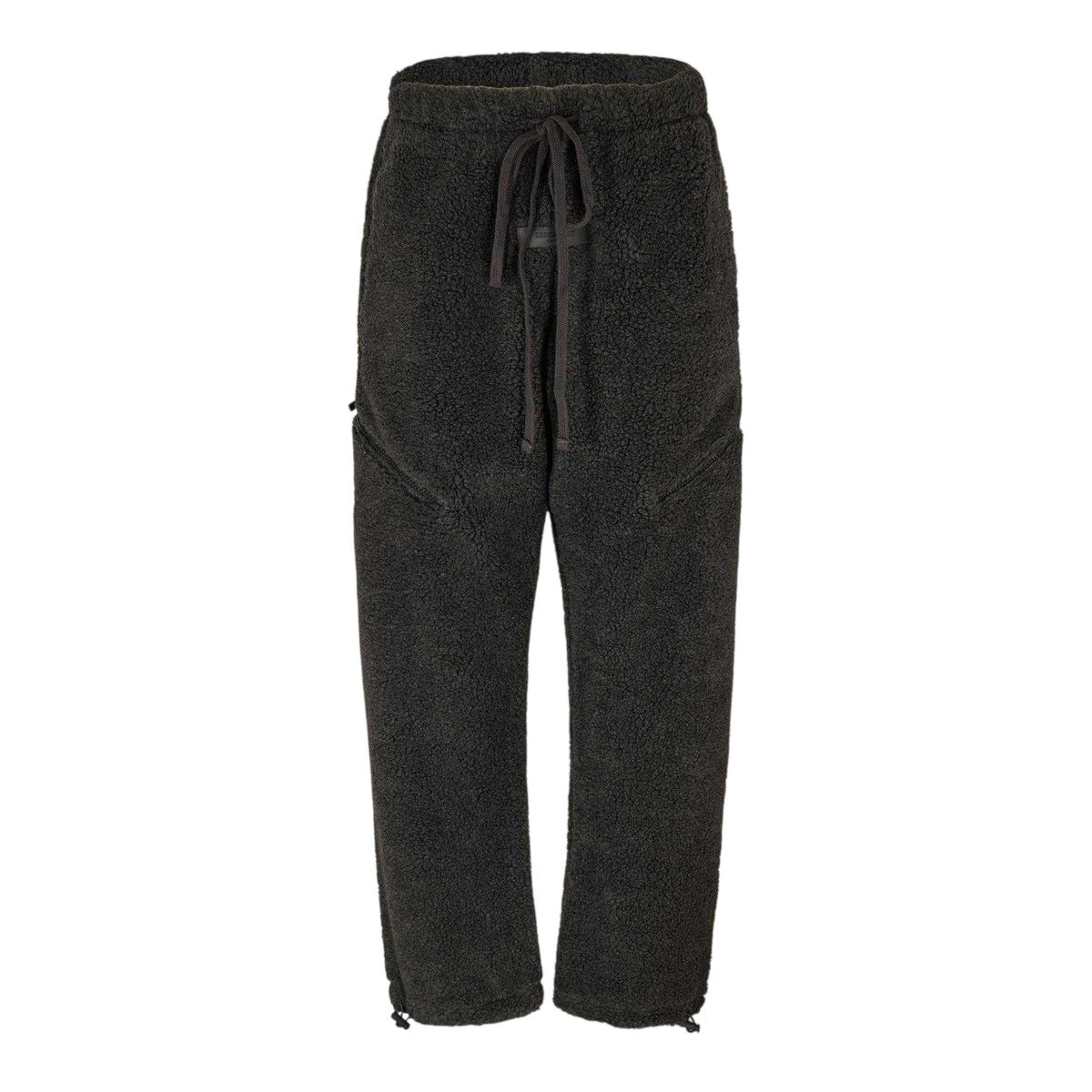 Iron - Front - Fear Of God Essentials Mens Fleece Open Hem Relaxed Fit Jogging Bottoms