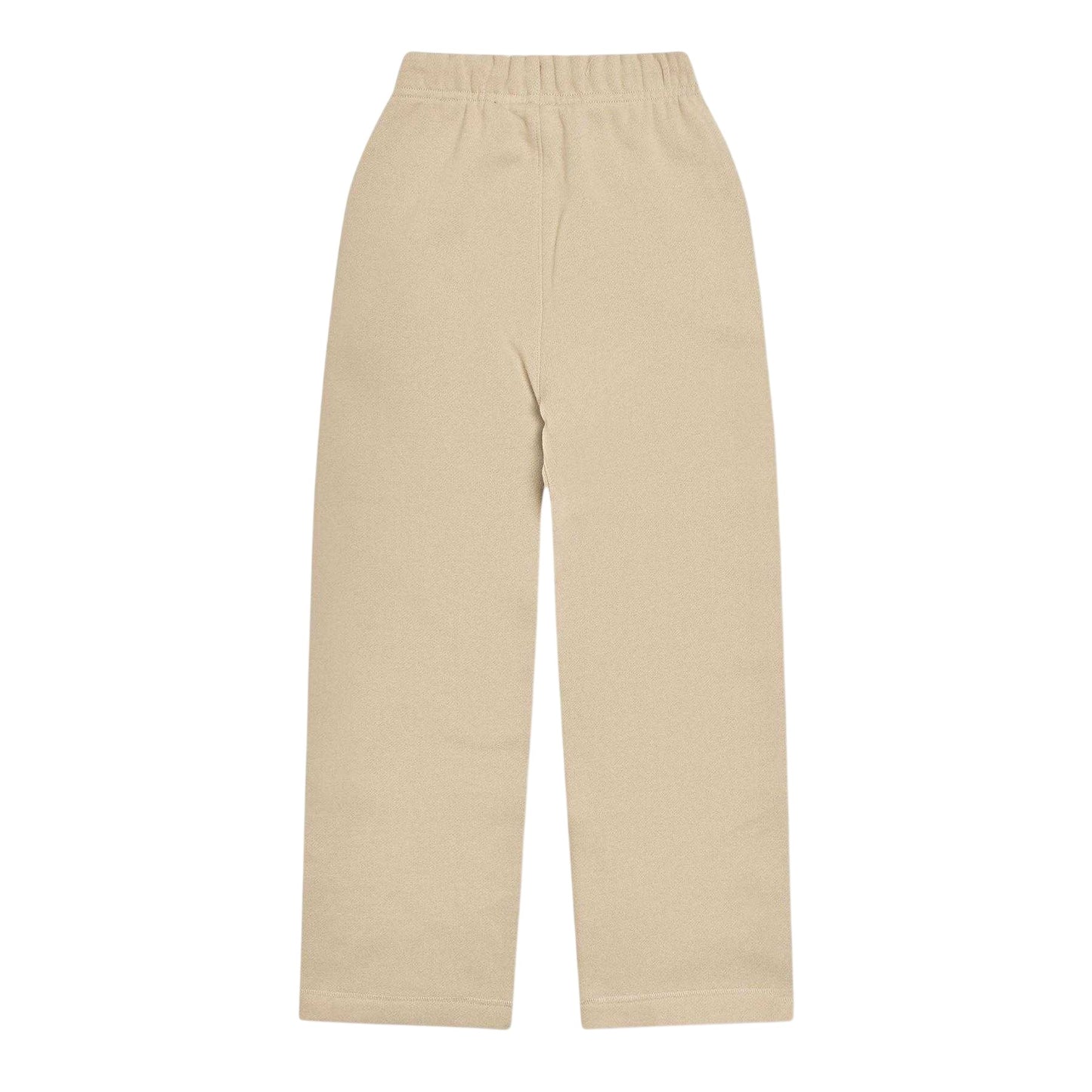 Wheat - Back - Fear Of God Essentials Childrens-Kids Fleece Relax Relaxed Fit Jogging Bottoms