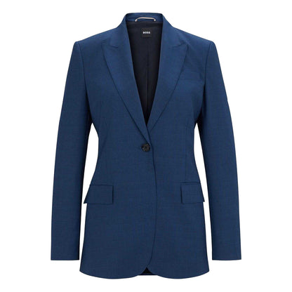 Blue - Front - Boss Womens-Ladies Jacketa2 Regular Jacket