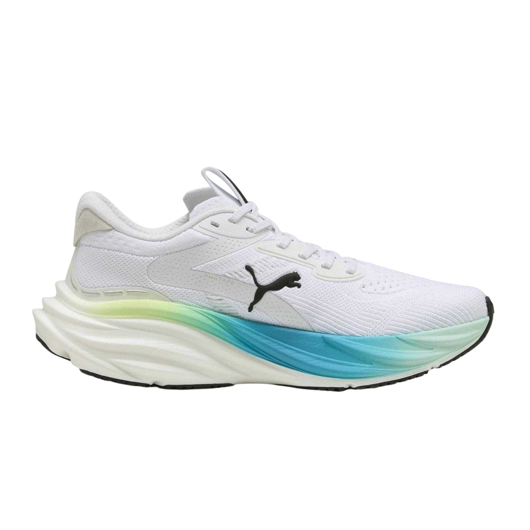 White - Front - Puma Womens-Ladies Magnify Nitro 3 Trainers