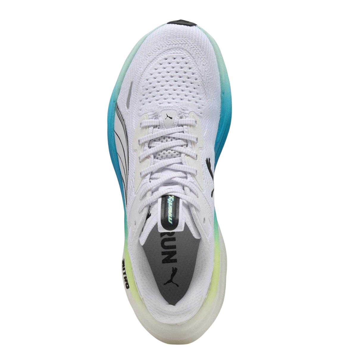 White - Side - Puma Womens-Ladies Magnify Nitro 3 Trainers