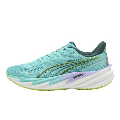 Mint - Back - Puma Womens-Ladies Velocity Nitro 5 Trainers