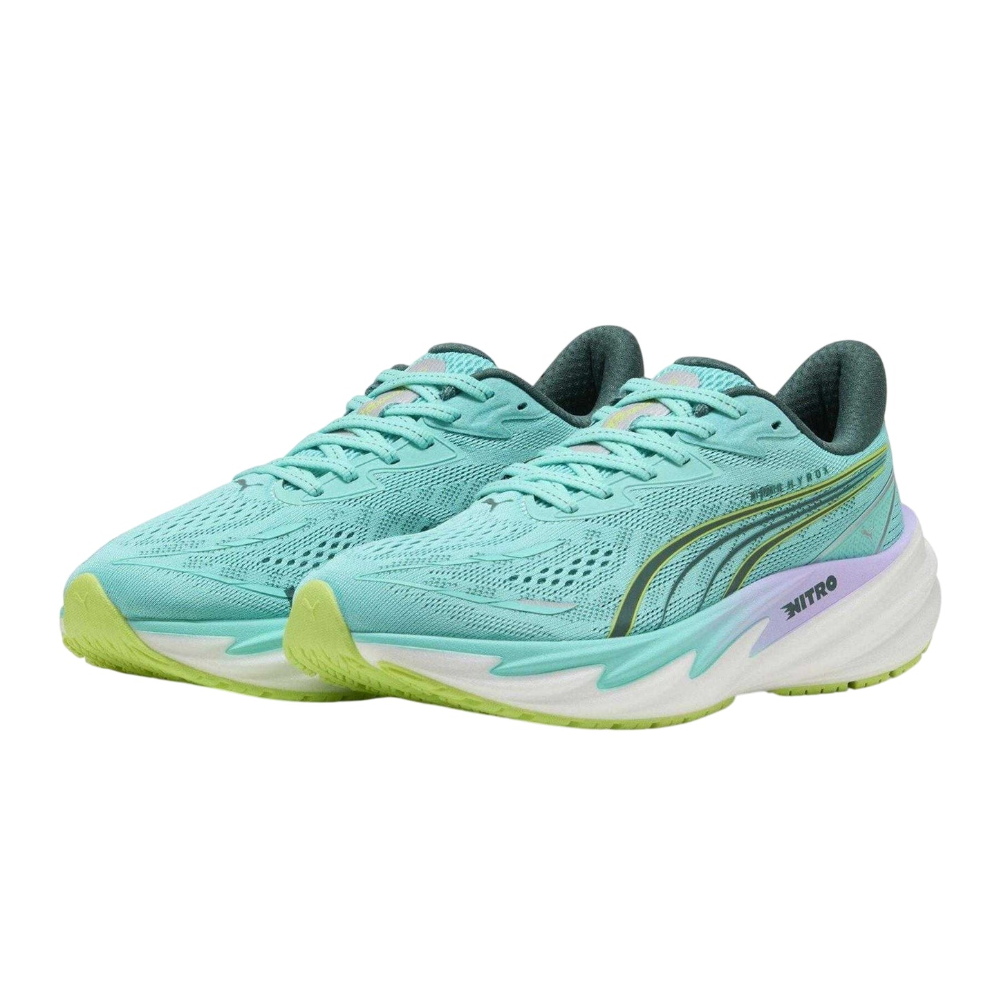 Mint - Pack Shot - Puma Womens-Ladies Velocity Nitro 5 Trainers