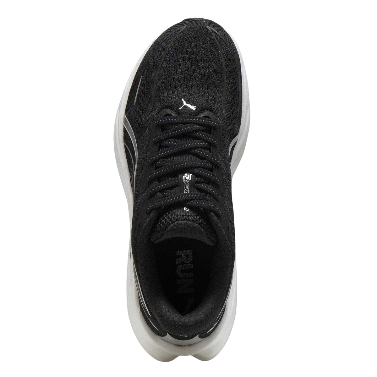 Black-White - Side - Puma Womens-Ladies Velocity Nitro 5 Trainers