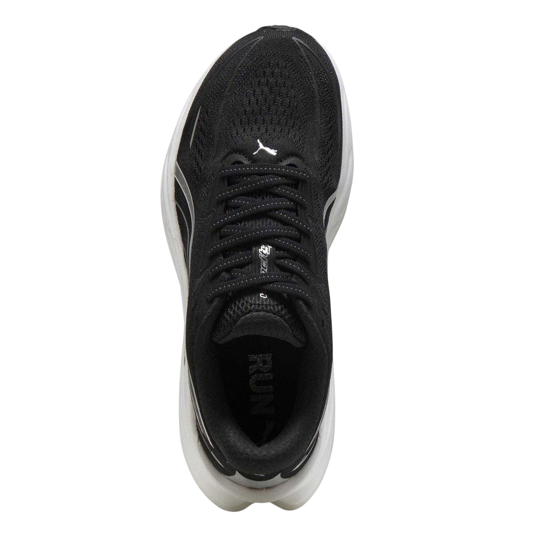 Black-White - Side - Puma Womens-Ladies Velocity Nitro 5 Trainers