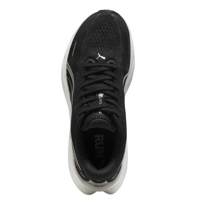 Black-White - Side - Puma Womens-Ladies Velocity Nitro 5 Trainers