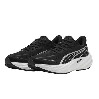 Black-White - Pack Shot - Puma Womens-Ladies Velocity Nitro 5 Trainers